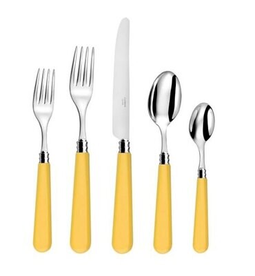 Capdeco Altea Yellow 5 Piece Place Setting ALT18-5SET, MPN: ALT18-5SET, 3700922748130