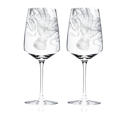 Caskata Lucy White Wine Glasses Set of 2 GL-WWINE-380, MPN: GL-WWINE-380, 817325010085