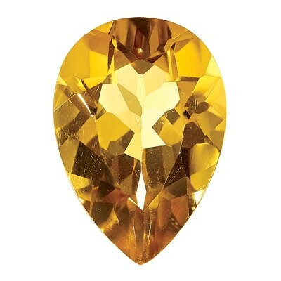 Whiskey Quartz 13X7mm Pear AA Quality Gemstone WQ-1307-PSF-AA, MPN: WQ-1307-PSF-AA,