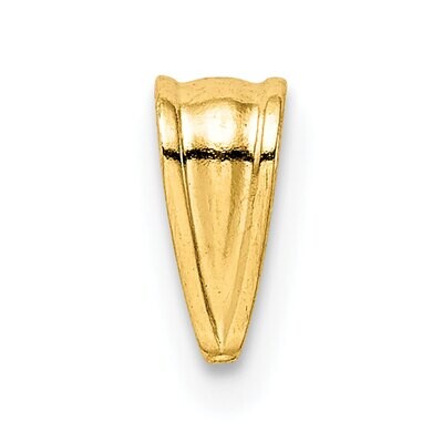 Large Pendant Loop Bail 14k Yellow Gold YG2783, MPN: YG2783,