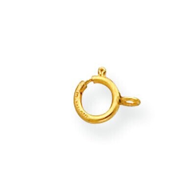 6.0mm Spring Ring with Closed Ring Clasp Gold Filled GF3428, MPN: GF3428,