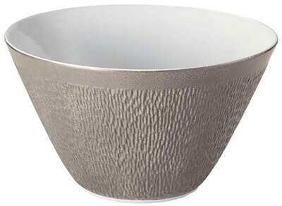 Raynaud Mineral Irise Warm Grey Coned Shaped Salad Bowl, MPN: 0340-23-507028, 3660006670231