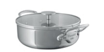 Mauviel M&#39;Cook Rondeau with Glass Lid 28cm 523079