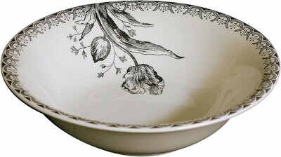 Gien Tulipes Us Cereal Bowl 1701COU200, MPN: 1701COU200, 840769064925