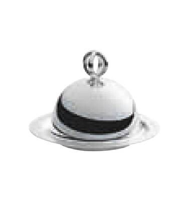 Ercuis Latitude Individual Butter Dish With Cover 3 Inch Silver Plated F542211-01, MPN: F542211-01,…
