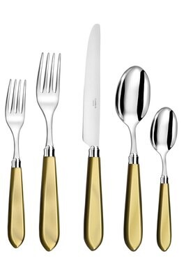 Capdeco Omega Olive Green 5 Piece Place Setting OME59-5SET, MPN: OME59-5SET, 3700922717372