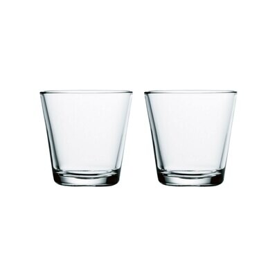 iittala Kartio Tumbler Set of 2 7 oz. Clear, MPN: 1008533, 6411929501556
