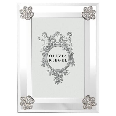 Olivia Riegel Paw Print 4 x 6 Inch Picture Frame RT4800, MPN: RT4800, 850006219292