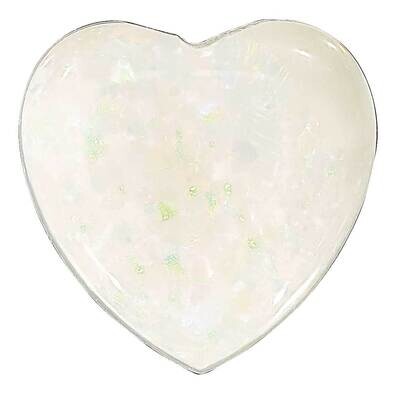 Opal 4mm Heart Cabochon A Quality OP-0400-HTC-A, MPN: OP-HTC-A,