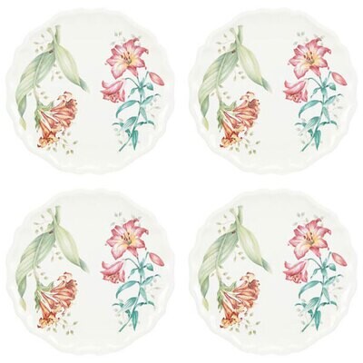 Lenox Butterfly Meadow Melamine Accent Plate Set 856372, MPN: 856372, 882864578709