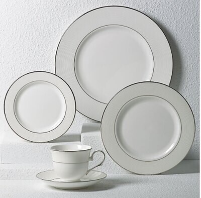Lenox Opal Innocence Stripe 5 Piece Place Setting 806506, MPN: 806506, 882864215390