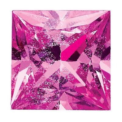 Pink Sapphire 4mm Princess AA Quality SA-0400-SQP-PK-AA, MPN: SA-SQP-PK-AA,