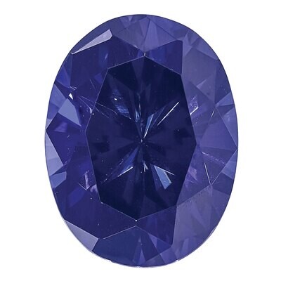 Created Sapphire Blue 9X7mm Oval Gemstone CS-0907-OVF-BL, MPN: CS-0907-OVF-BL, 883957057170