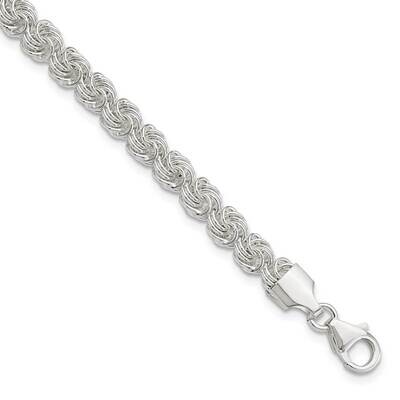 Love Knot Bracelet Sterling Silver Polished QG5817-7.5, MPN: QG5817-7.5, 196904163740