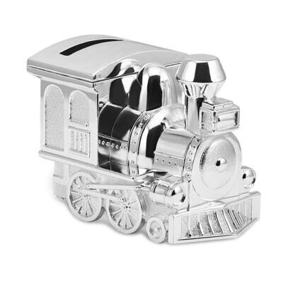 Silver-tone Finish Small Train Bank GM20999, MPN: GM20999,