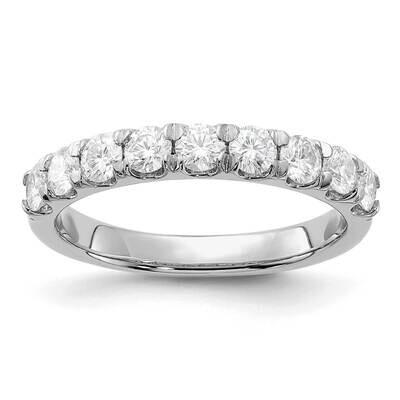 1ct. 9 Stone G H I True Light Moissanite Band 14k White Gold DB0005-9-100MT, MPN: DB0005-9-100MT, 1…