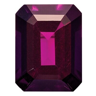 Rhodolite Garnet 7X5mm Emerald Cut AA Quality Gemstone RG-0705-OCE-AA, MPN: RG-0705-OCE-AA,
