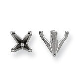 Princess 4-Prong V-End with Peg Head 1.00ct. Setting Platinum PL172-5, MPN: PL172-5,