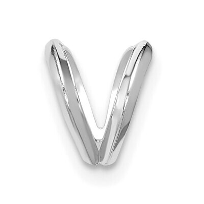 Rabbit Ear Style Bail 14k White Gold WG1542, MPN: WG1542,
