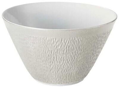 Raynaud Mineral Irise Pearl Grey Coned Shaped Salad Bowl, MPN: 0344-23-507028, 3660006672082