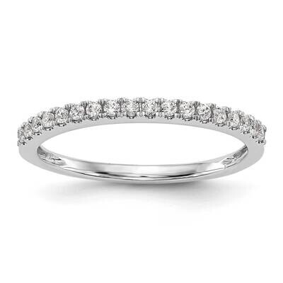 Round Diamond Wedding Band 14k White Gold RM2214B-018-WAA, MPN: RM2214B-018-WAA, 883957842134