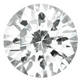 Cubic Zirconia White 7mm Round A Quality Gemstone CZ-0700-RDF-WH-A, MPN: CZ-0700-RDF-WH-A,