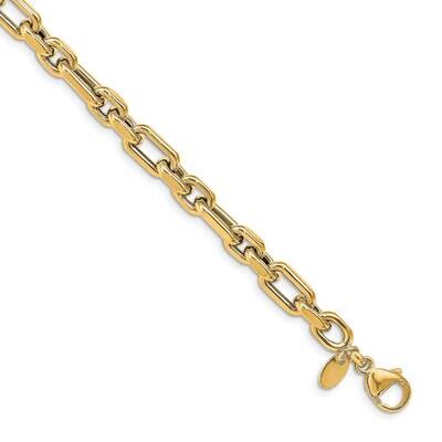 Leslie&#39;s Men&#39;s Fancy Link Bracelet 14k Gold Polished HB-LF1391-8.5, MPN: LF1391-8.5, 191101745003