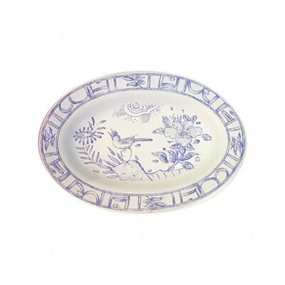 Gien Oiseau Blue &amp; White Pickle Dish 1290CRAV50, MPN: 1290CRAV50, 840769106731