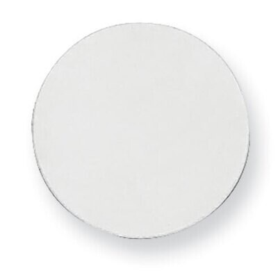 Round Stamping 14k White Gold WG1013, MPN: WG1013,