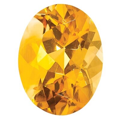 Citrine 5X3mm Oval AA Quality Gemstone CI-0503-OVF-AA, MPN: CI-0503-OVF-AA,