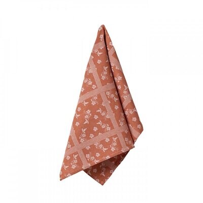 Casafina Kitchen Towels Flowers Orang Set of 3 Kitchen Towels Cotton CFT0061-FLOR, MPN: CFT0061-FLO…