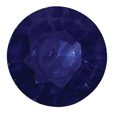 Sapphire Blue 2.5mm Round Diamond Cut A Quality SA-0250-RDD-BL-A, MPN: SA-0250-RDD-BL-A,
