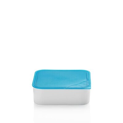 Arzberg Bowl Square With Vacuum Lid Turquoise 5 7/8 X 5 7/8&quot; 57 1/2 Oz, MPN: 43330-609982-28471, UP…