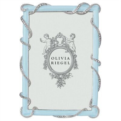 Olivia Riegel Baby Blue Harlow 4 x 6 Inch Picture Frame RT4200, MPN: RT4200, 817655011127