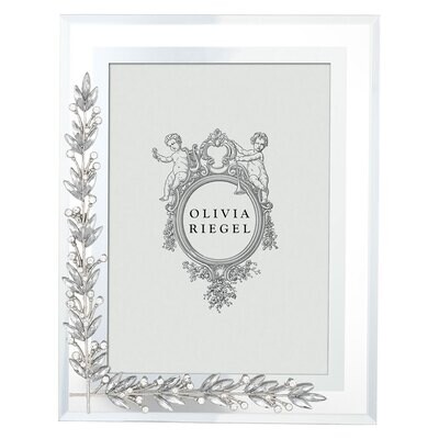 Olivia Riegel Silver Laurel 5 x 7 Inch Picture Frame RT2771, MPN: RT2771, 850188008509