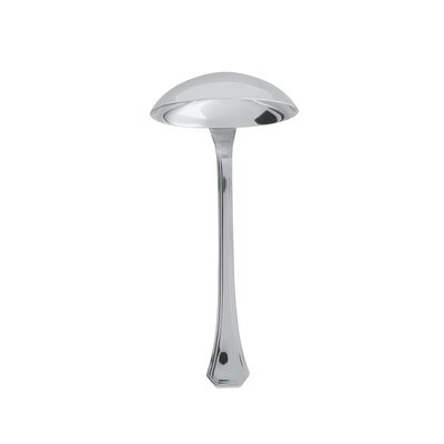 Sambonet deco soup ladle small 6 1/2 inch - silverplated on 18/10 stainless steel, MPN: 52703-41, 7…