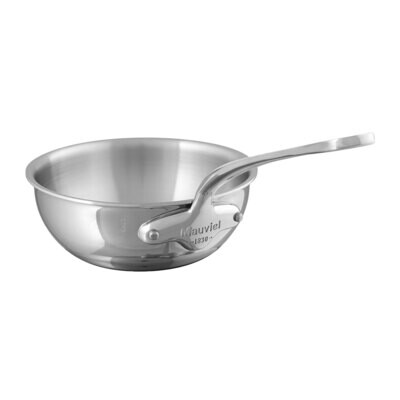 Mauviel M&#39;Cook Curved Splayed Saute Pan 20cm 521220