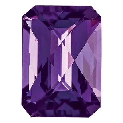 Amethyst 10x8mm Octagon Checkerboard AAA Quality AM-1008-OCX-AAA, MPN: AM-OCX-AAA,