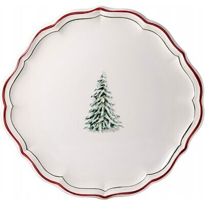 Gien Filet Noel Cake Platter 1731BPUS22, MPN: 1731BPUS22, 840769088839