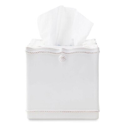 Juliska Berry &amp; Thread Whitewash Tissue Box Cover JAV02/W, MPN: JAV02/W, 810034834249