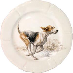 Gien Sologne Dessert Plate Anglo Franais 1631ADC326, MPN: 1631ADC326, 840769068589