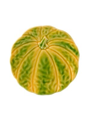 Bordallo Pinheiro Pinheiro Pumpkin Bread &amp; Butter Plate Decorated, MPN: 65022948, 5600413608203