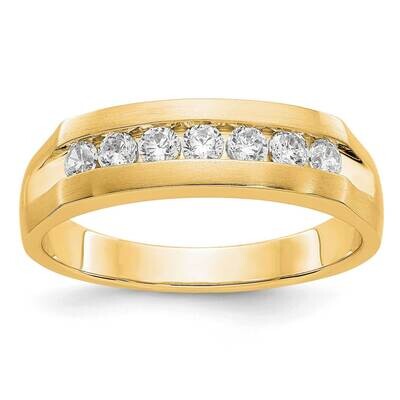 Diamond Vs/Si, D E F, Men&#39;s Band 14k Yellow Gold True Origin Lab Grown RM3462B-049-YLD, MPN: RM3462…