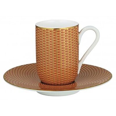 Raynaud Tresor Expresso Cup And Saucer Orange 0550-37-851012, MPN: 0550-37-851012, 3660006763704