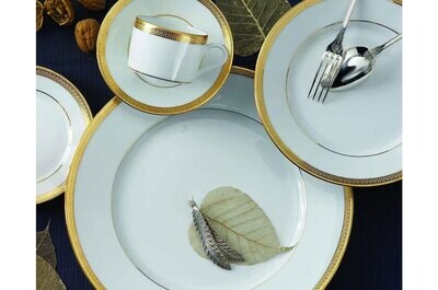 Robert Haviland Malmaison Gold 5 Piece Place Setting HP2610, MPN: HP2610,