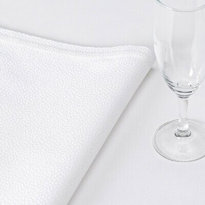 Le Jacquard Napkin Offre White Galuchat 100% Cotton 24299 Set of 4, MPN: 24299, 3660269242992
