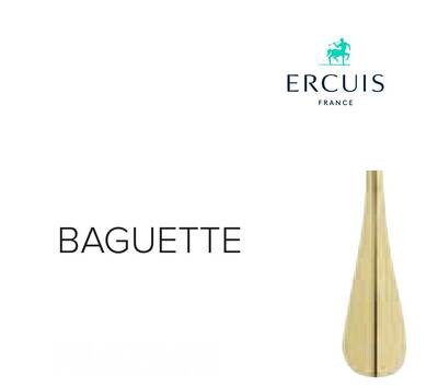 Ercuis Baguette Cheese Knife 2 Prongs Gold Plated F657340-77, MPN: F657340-77, 3660656818830