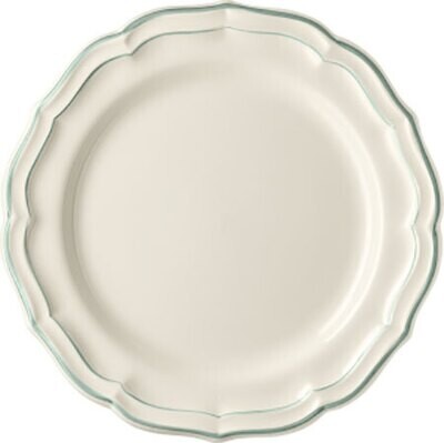 Gien Filet Celadon Dinner Plate 1836AEXT22, MPN: 1836AEXT22, 840769008080