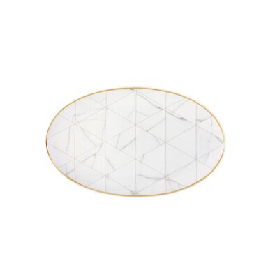 Vista Alegre Carrara Medium Oval Platter, MPN: 21124357,