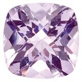 Rose De France 12mm Cushion Checkerboard AA Quality Gemstone PQ-1200-CUX-AA, MPN: PQ-1200-CUX-AA,